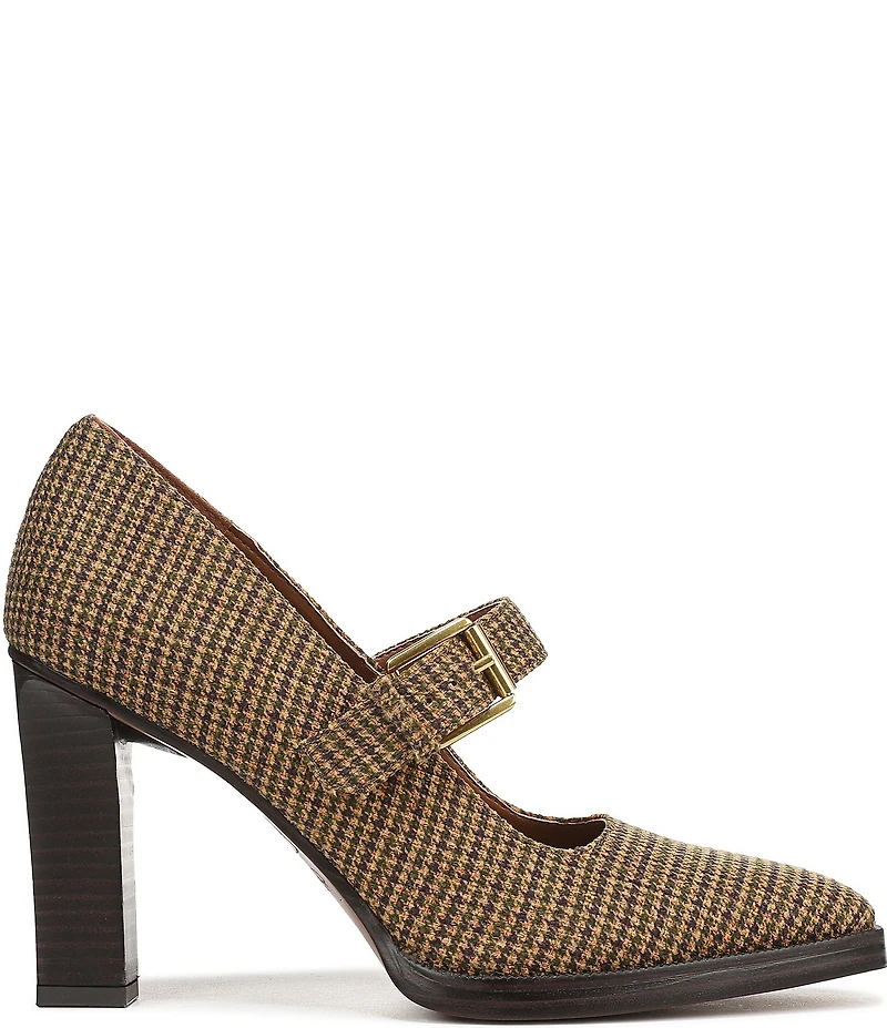 Franco Sarto Shalina Houndstooth Fabric Mary Jane Pumps