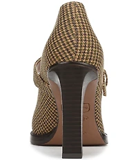 Franco Sarto Shalina Houndstooth Fabric Mary Jane Pumps