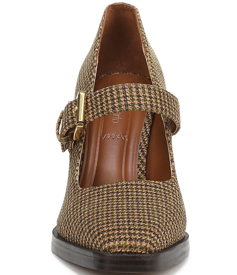 Franco Sarto Shalina Houndstooth Fabric Mary Jane Pumps