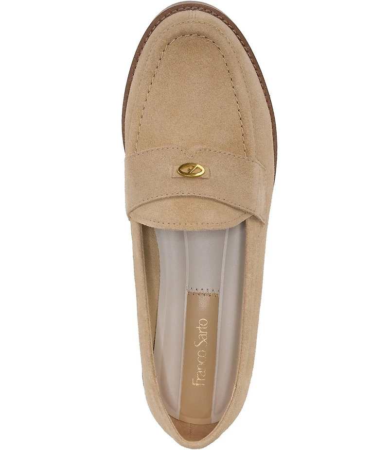 Franco Sarto Stellan Suede Loafers