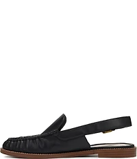 Franco Sarto Sully Leather Slingback Loafers