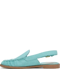 Franco Sarto Sully Suede Slingback Loafers