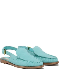 Franco Sarto Sully Suede Slingback Loafers