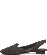 Franco Sarto Teagan 2 Herringbone Fabric Slingback Dress Flats