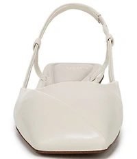 Sarto by Franco Sarto Telica Leather Slingback Flats