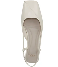 Sarto by Franco Sarto Telica Leather Slingback Flats