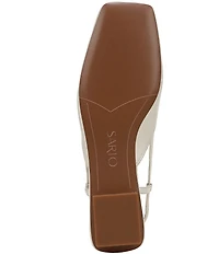 Sarto by Franco Sarto Telica Leather Slingback Flats