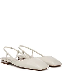 Sarto by Franco Sarto Telica Leather Slingback Flats