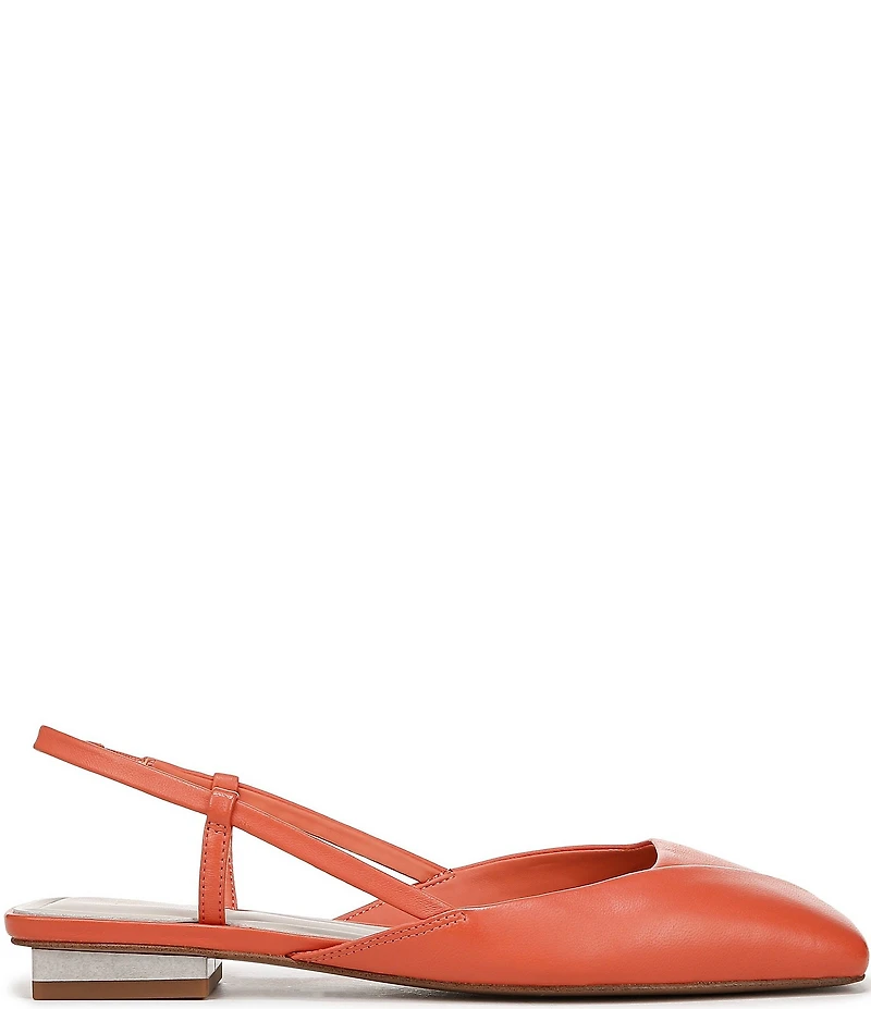 Sarto by Franco Sarto Telica Leather Slingback Flats