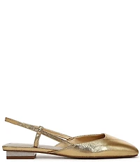 Sarto by Franco Sarto Telica Leather Slingback Flats