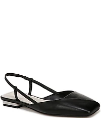 Sarto by Franco Sarto Telica Leather Slingback Flats