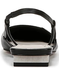 Sarto by Franco Sarto Telica Leather Slingback Flats