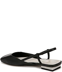 Sarto by Franco Sarto Telica Leather Slingback Flats