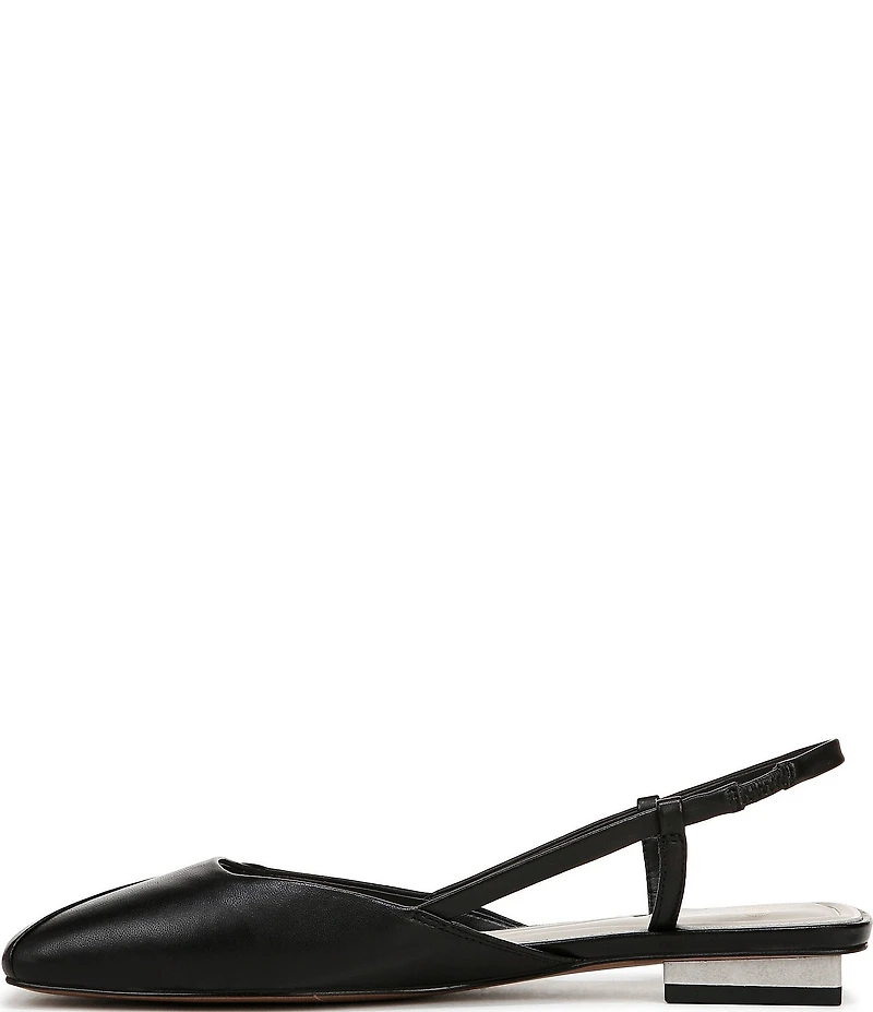 Sarto by Franco Sarto Telica Leather Slingback Flats