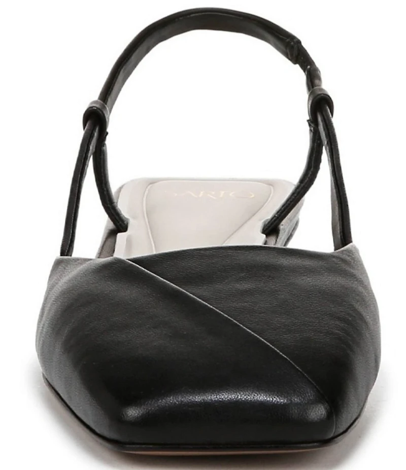 Sarto by Franco Sarto Telica Leather Slingback Flats