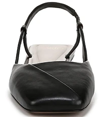 Sarto by Franco Sarto Telica Leather Slingback Flats