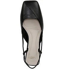 Sarto by Franco Sarto Telica Leather Slingback Flats