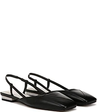 Sarto by Franco Sarto Telica Leather Slingback Flats