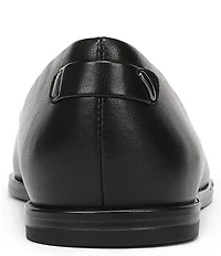 Franco Sarto Tesia Leather High Vamp Square Toe Flats