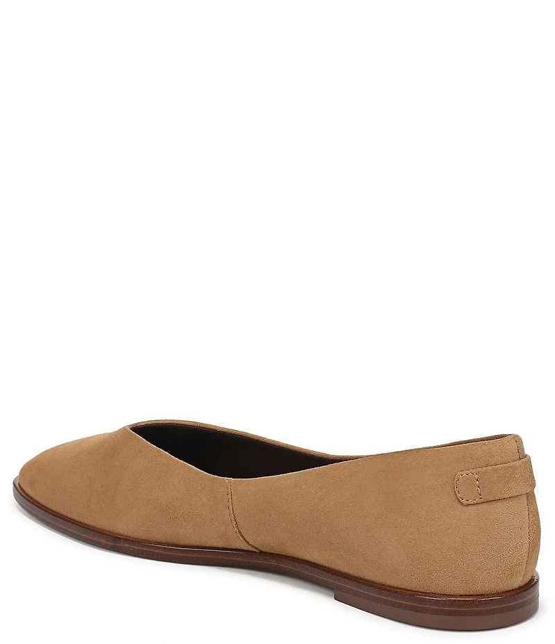 Franco Sarto Tesia Suede Square Toe Flats