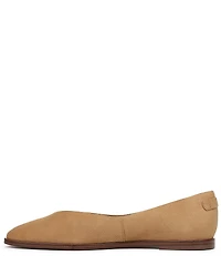 Franco Sarto Tesia Suede Square Toe Flats