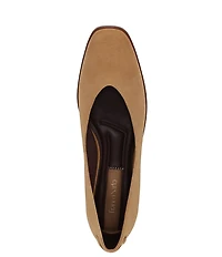 Franco Sarto Tesia Suede Square Toe Flats