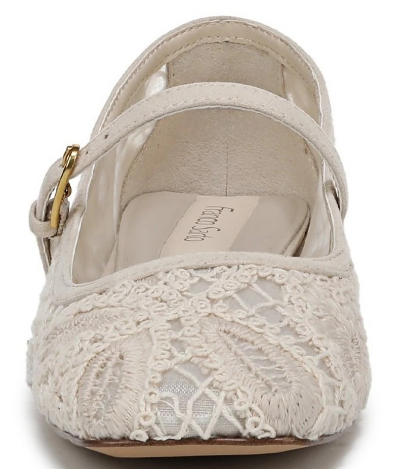 Franco Sarto Tinsley 2 Lace Mary Jane Flats