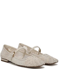 Franco Sarto Tinsley 2 Lace Mary Jane Flats