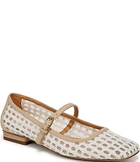 Franco Sarto Tinsley 2 Woven Square Toe Mary Jane Flats