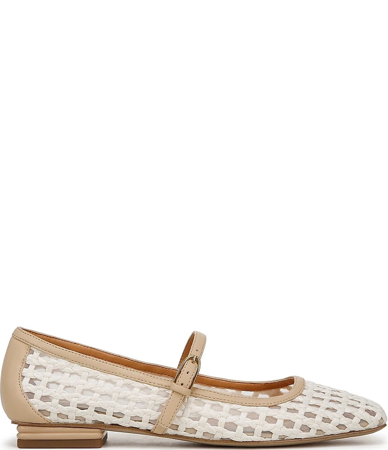 Franco Sarto Tinsley 2 Woven Square Toe Mary Jane Flats