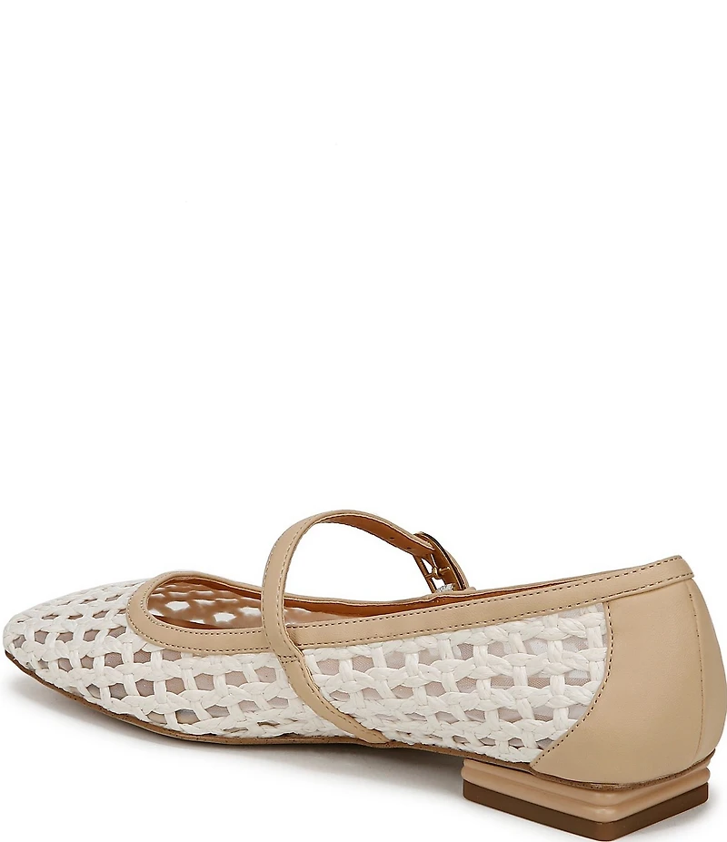 Franco Sarto Tinsley 2 Woven Square Toe Mary Jane Flats