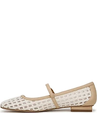Franco Sarto Tinsley 2 Woven Square Toe Mary Jane Flats