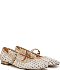 Franco Sarto Tinsley 2 Woven Square Toe Mary Jane Flats