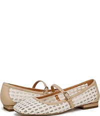 Franco Sarto Tinsley 2 Woven Square Toe Mary Jane Flats