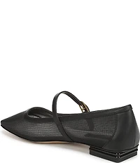 Franco Sarto Tinsley 7 Mesh Square Toe Mary Jane Flats