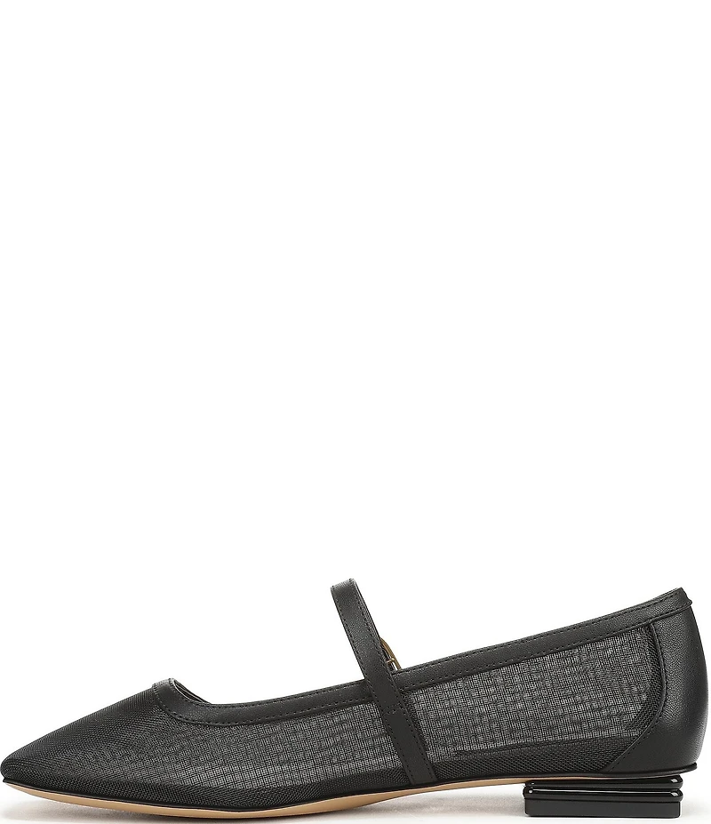 Franco Sarto Tinsley 7 Mesh Square Toe Mary Jane Flats