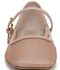 Franco Sarto Tinsley 7 Mesh Square Toe Mary Jane Flats