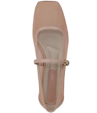Franco Sarto Tinsley 7 Mesh Square Toe Mary Jane Flats