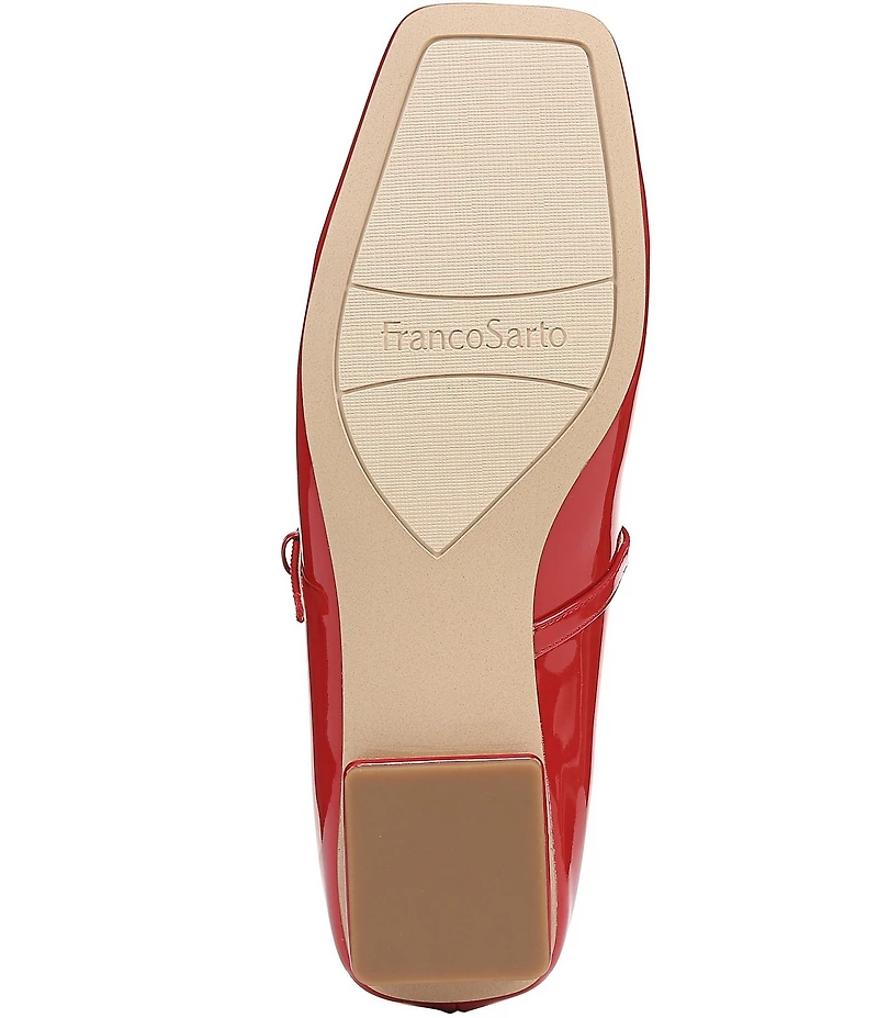Franco Sarto Tinsley Patent Mary Jane Ballet Flats