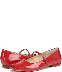 Franco Sarto Tinsley Patent Mary Jane Ballet Flats