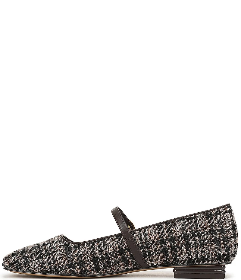 Franco Sarto Tinsley Plaid Square Toe Mary Jane Flats