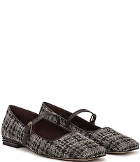 Franco Sarto Tinsley Plaid Square Toe Mary Jane Flats