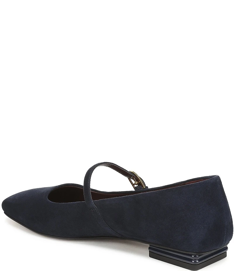 Franco Sarto Tinsley Suede Mary Jane Flats