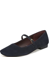 Franco Sarto Tinsley Suede Mary Jane Flats