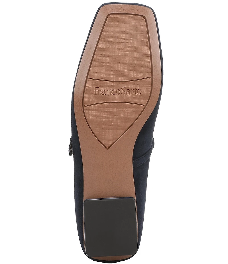 Franco Sarto Tinsley Suede Mary Jane Flats