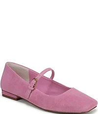 Franco Sarto Tinsley Suede Mary Jane Flats
