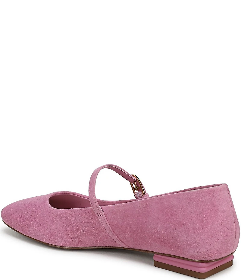 Franco Sarto Tinsley Suede Mary Jane Flats