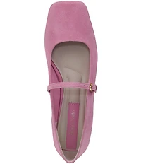 Franco Sarto Tinsley Suede Mary Jane Flats