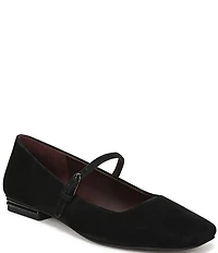 Franco Sarto Tinsley Suede Mary Jane Flats