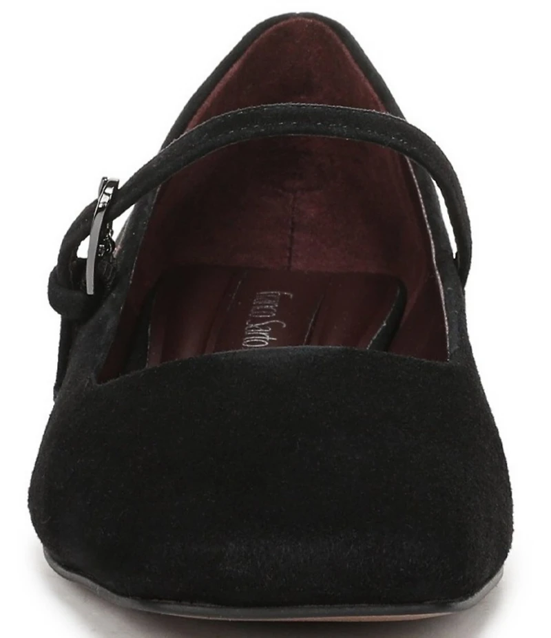 Franco Sarto Tinsley Suede Mary Jane Flats